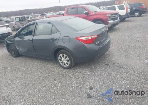 2014 Toyota Corolla L из США, поврежденный, VIN 5YFBURHE9EP138442